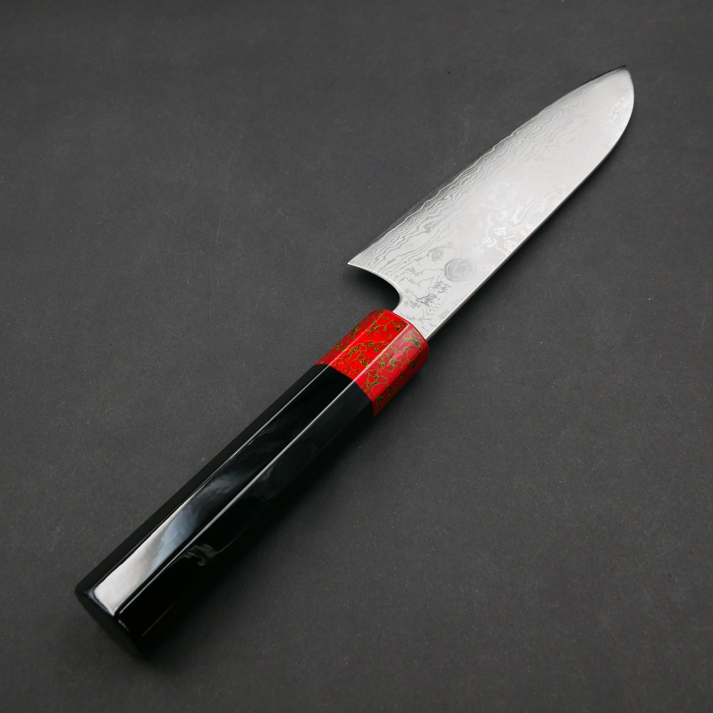 Nishiki-Goi VG10 Santoku Urushi Octagonal Handle