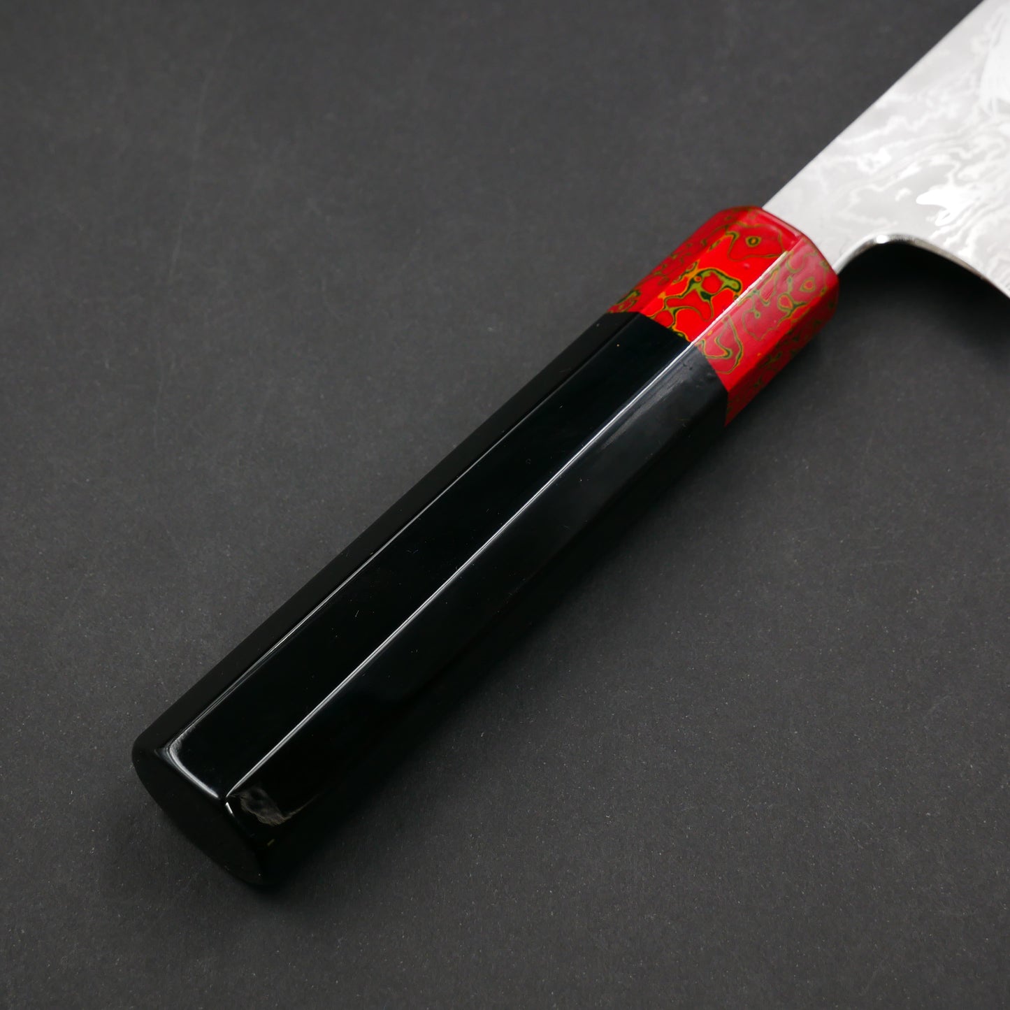 Nishiki-Goi VG10 Santoku Urushi Octagonal Handle