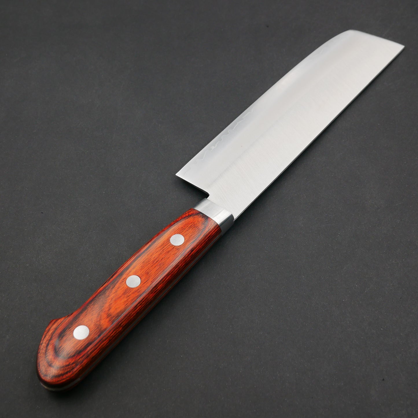 Swedish Steel Nakiri Mahogany Handle