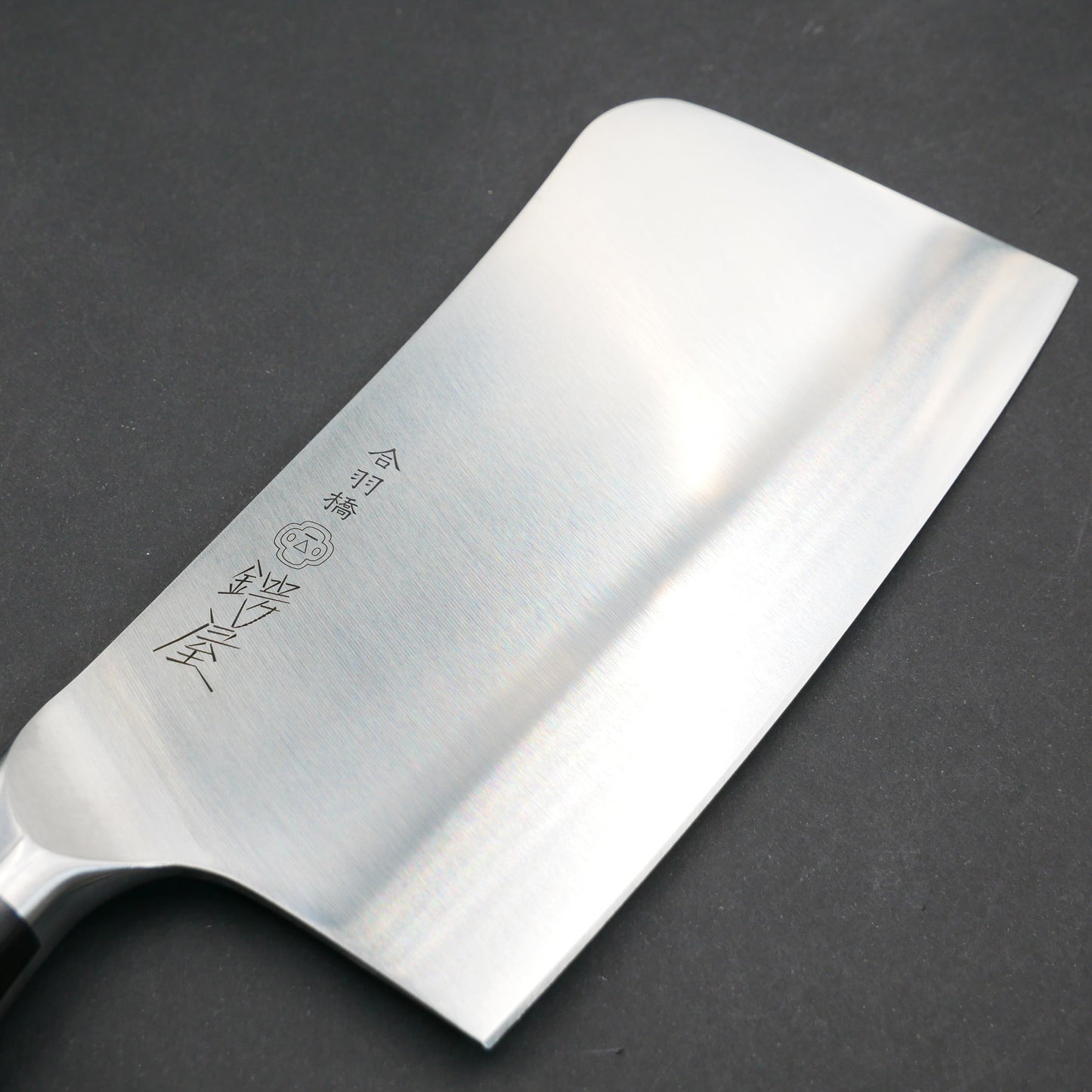 Molybdenum Steel Cleaver Ebony Handle