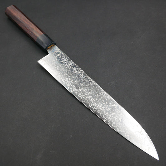 Yoshida Hamono ZDP189 21 Layers Gyuto Rosewood Octagonal Handle