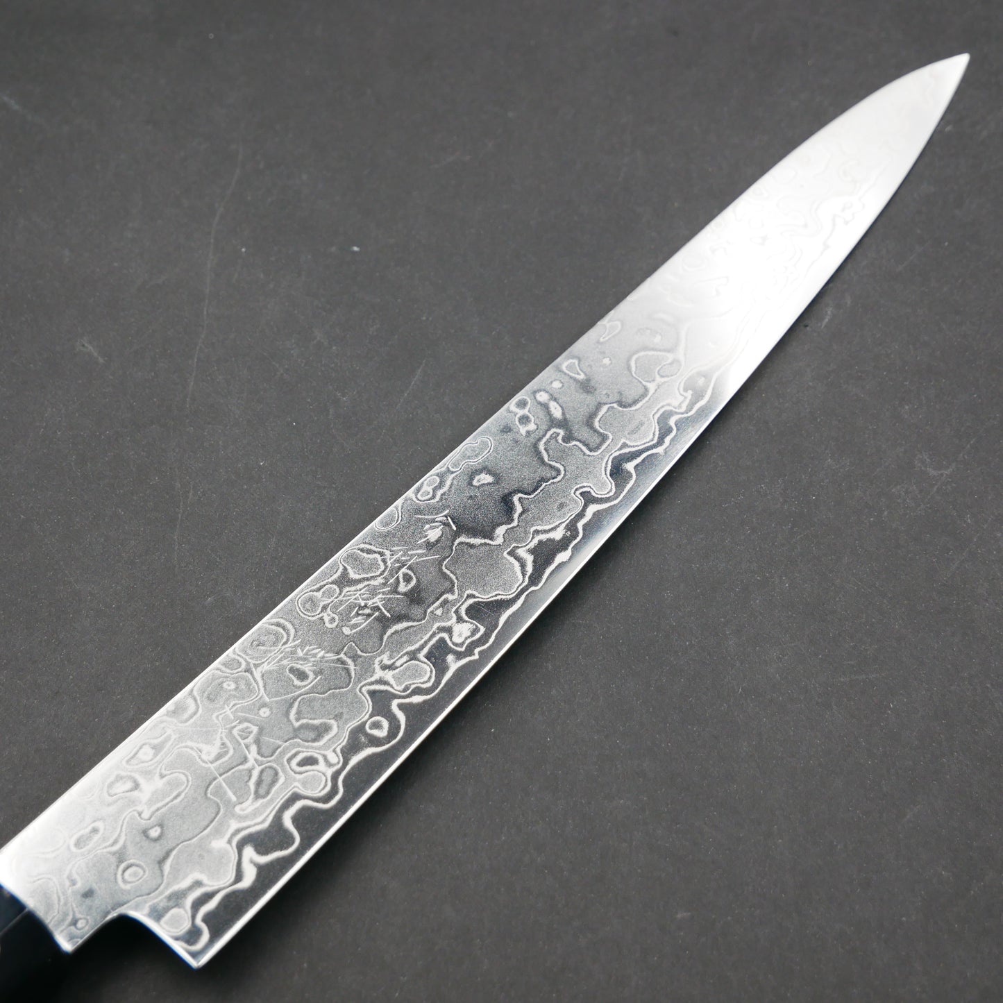 AUS10 Damascus Sujihiki Magnolia Octagonal Handle