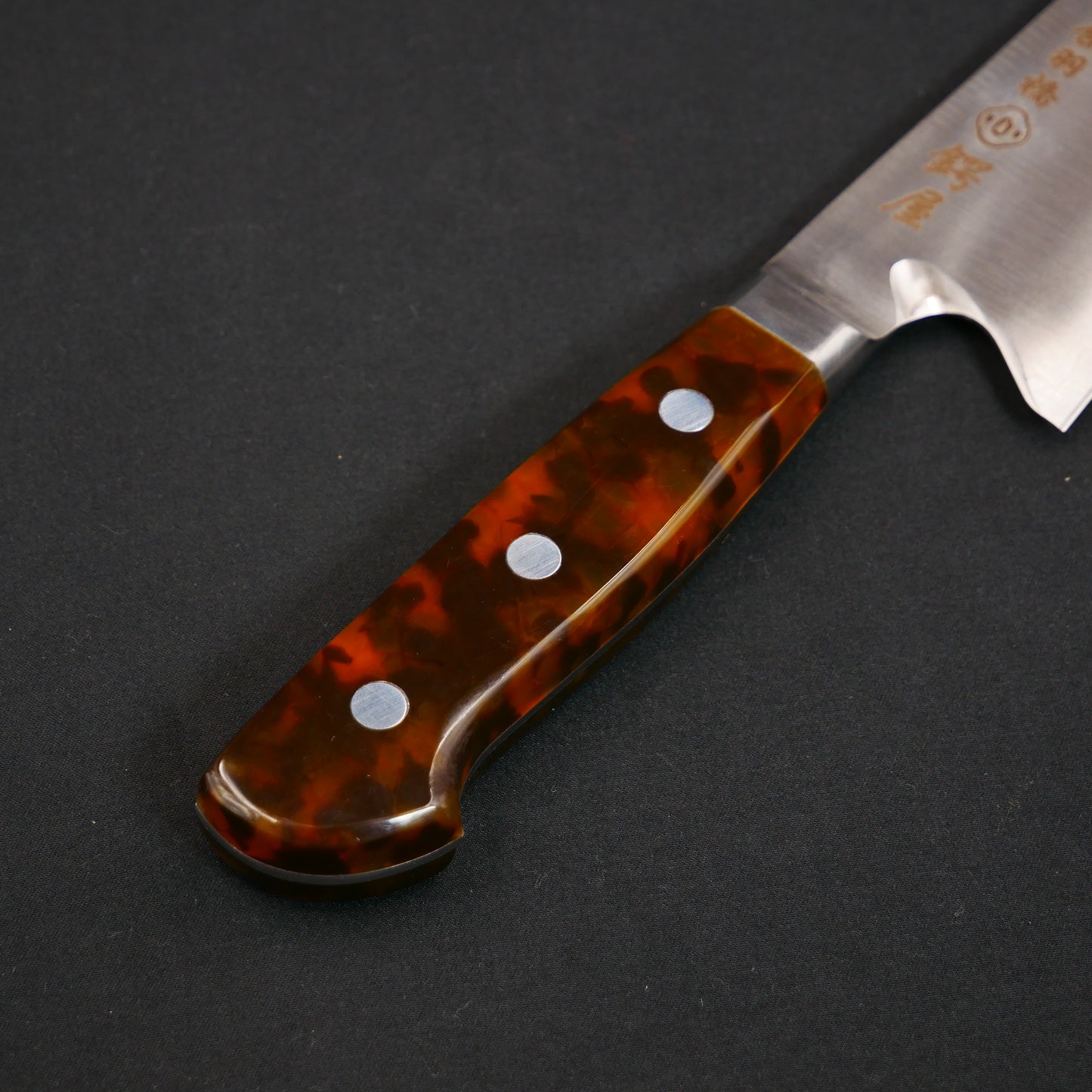 HSS Santoku Artificial Tortoiseshell Handle