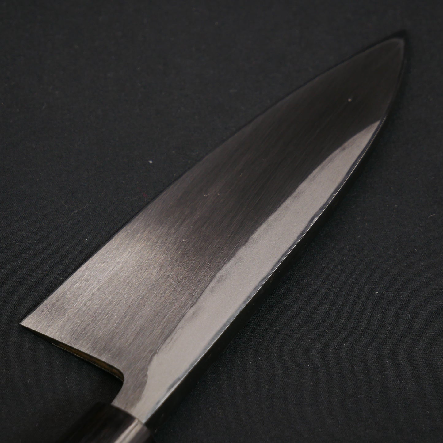 White#2 Carbon Steel Kurouchi Deba Magnolia Handle