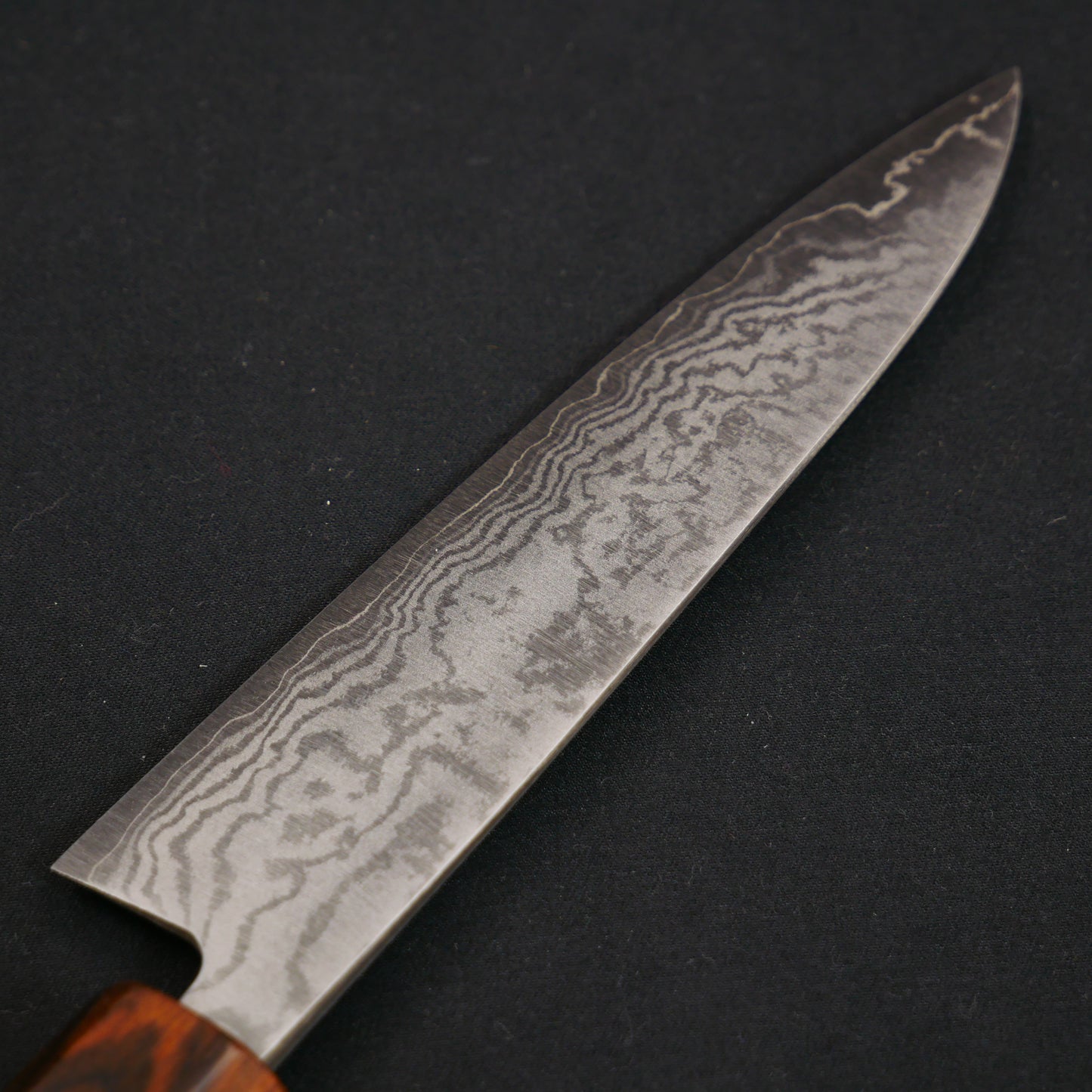 VG10 Damascus Petty Walnut Octagonal Handle