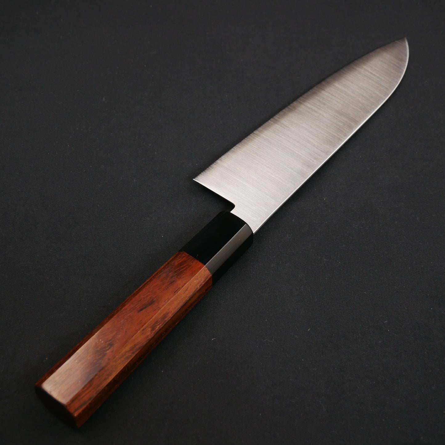 Molybdenum Stainless Steel Santoku Walnut Octagonal Handle