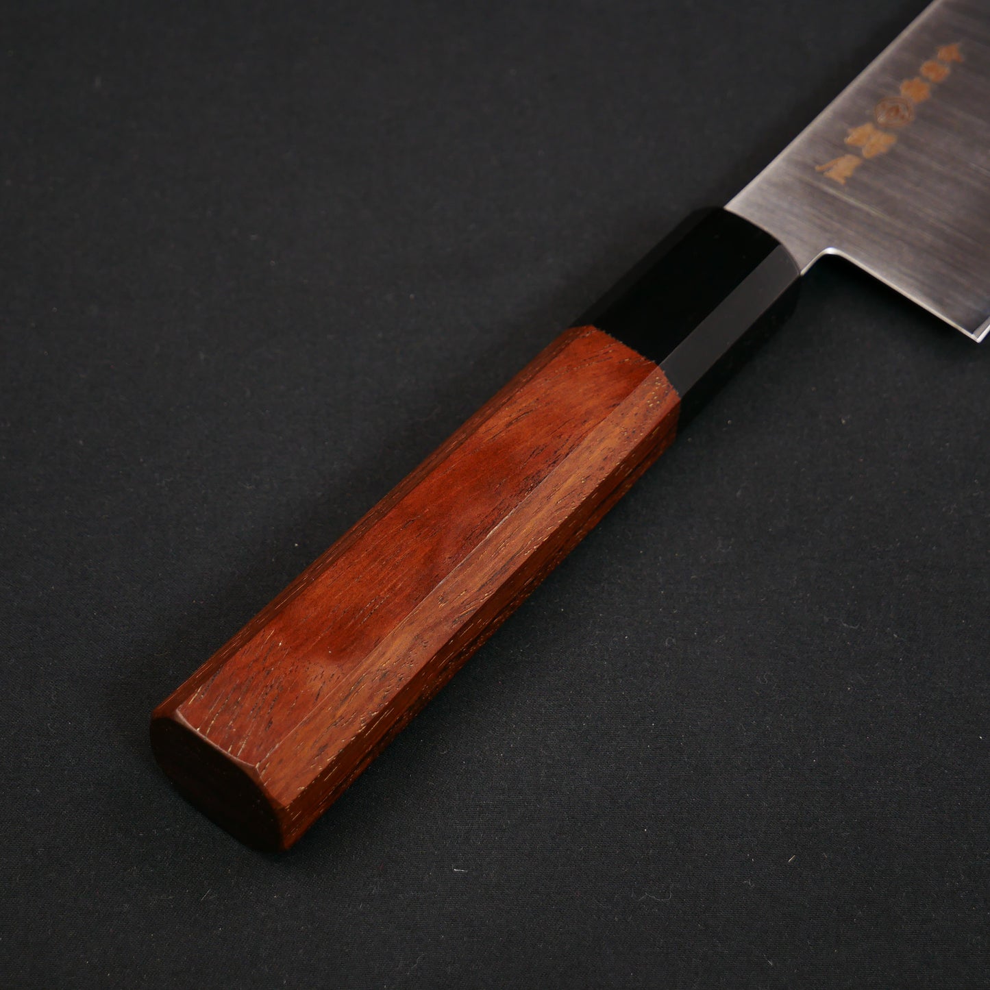 Molybdenum Stainless Steel Santoku Walnut Octagonal Handle