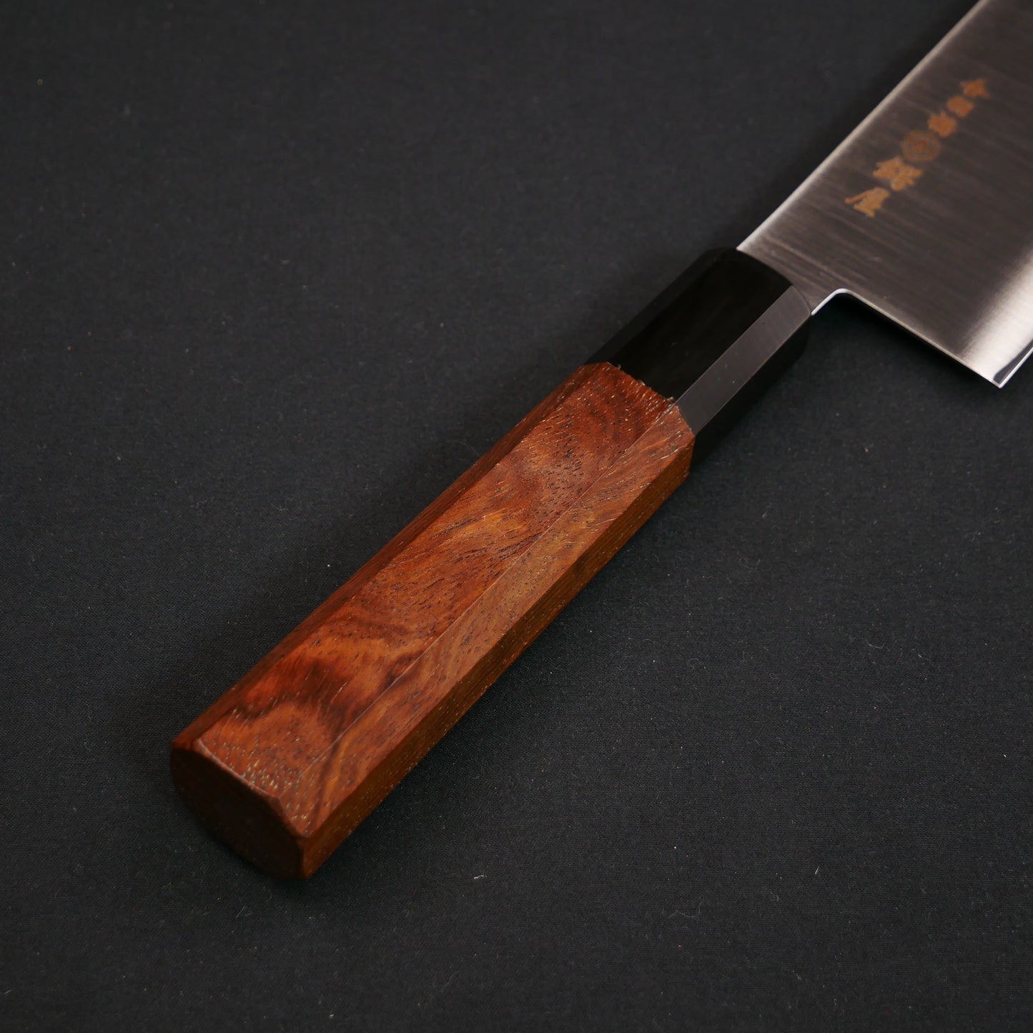 Molybdenum Stainless Steel Nakiri Walnut Octagonal Handle