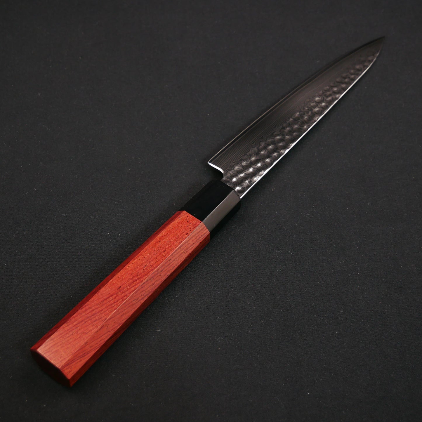 Molybdenum Stainless Steel 67Layers Tsuchime Petty Rosewood Octagonal Handle