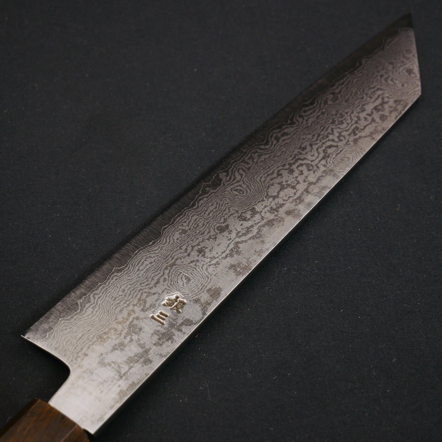 Silver#3 Stainless Steel Damascus Kiritsuke Gyuto Oak Octagonal Handle