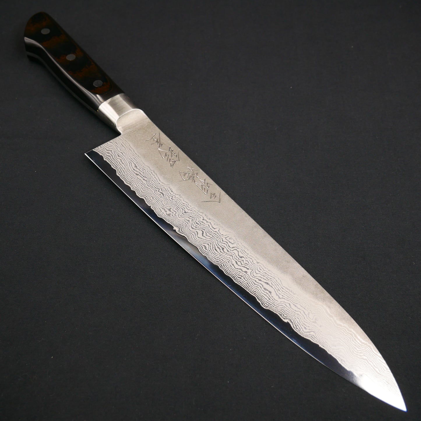 VG10 Kurouchi Multilayer Gyuto Micarta Handle