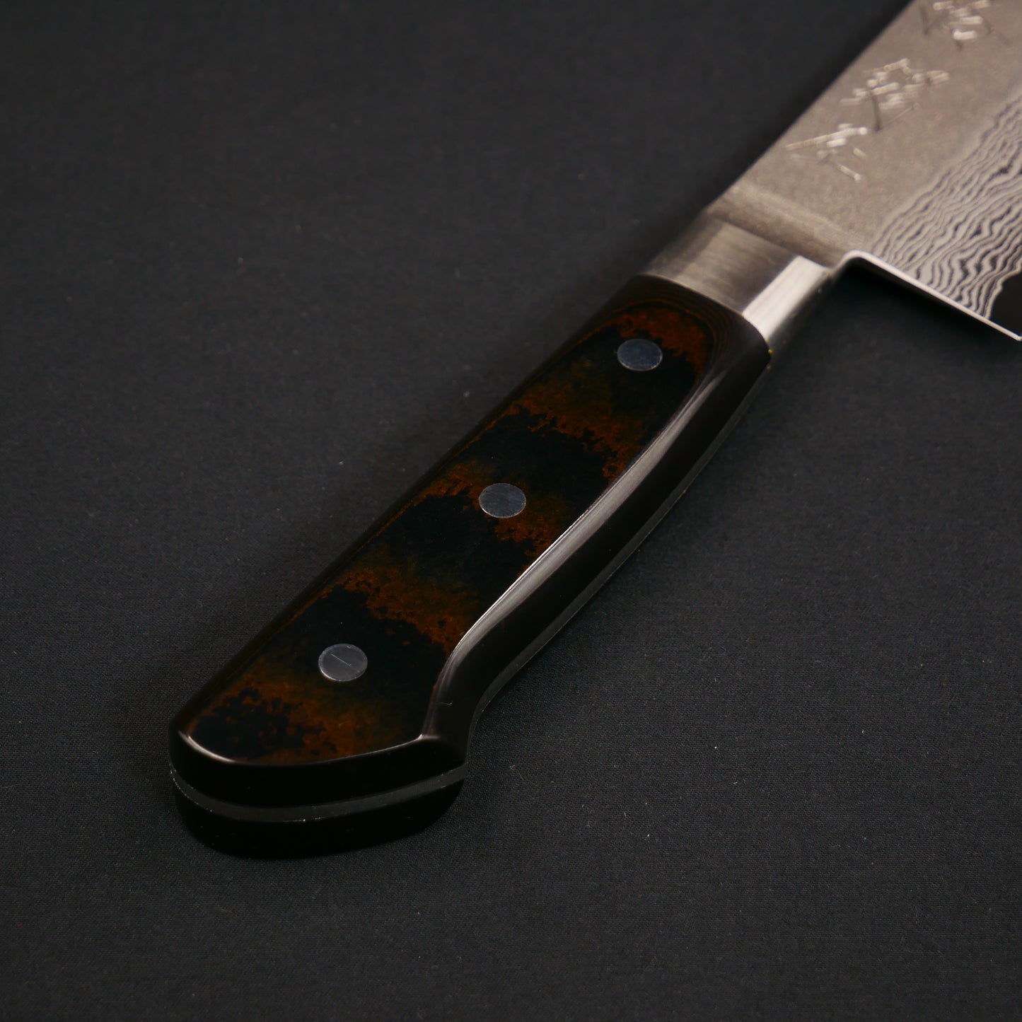 VG10 Kurouchi Multilayer Gyuto Micarta Handle