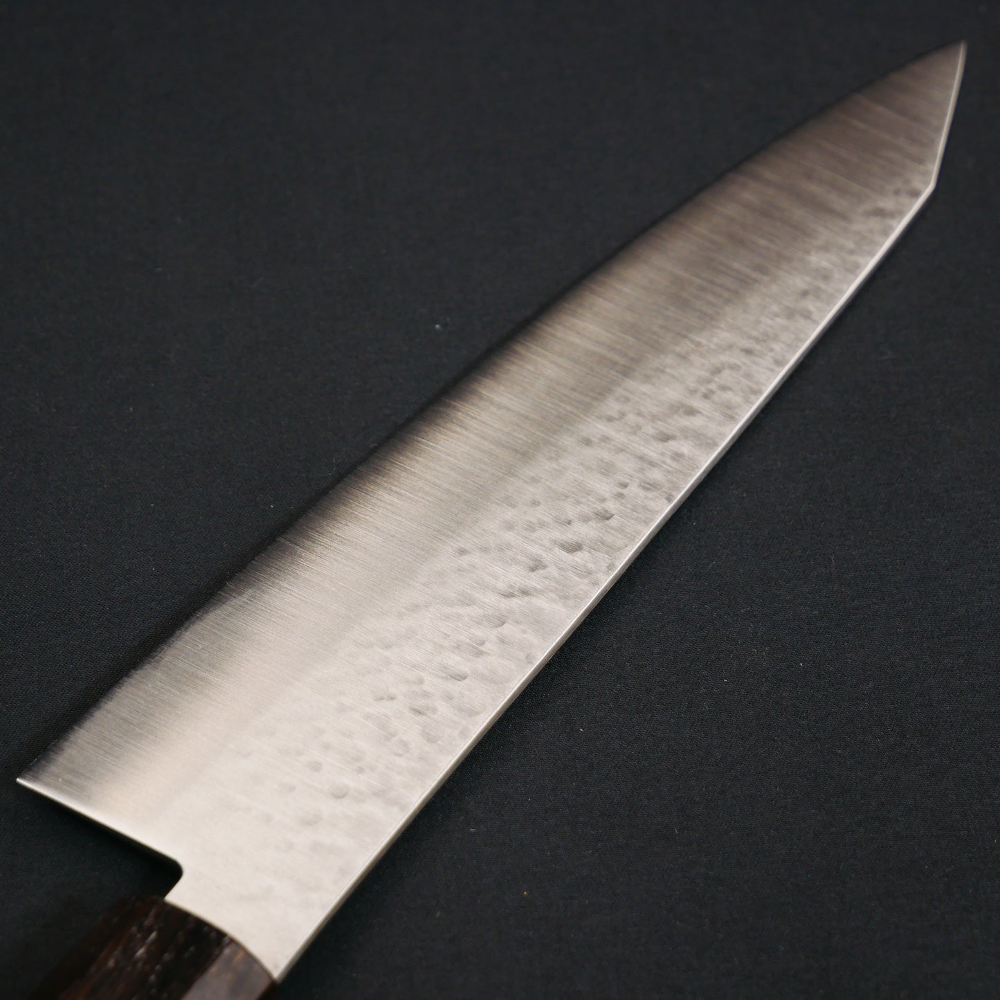 Molybdenum Steel Tsuchime Kiritsuke Gyuto Walnut Octagonal Handle