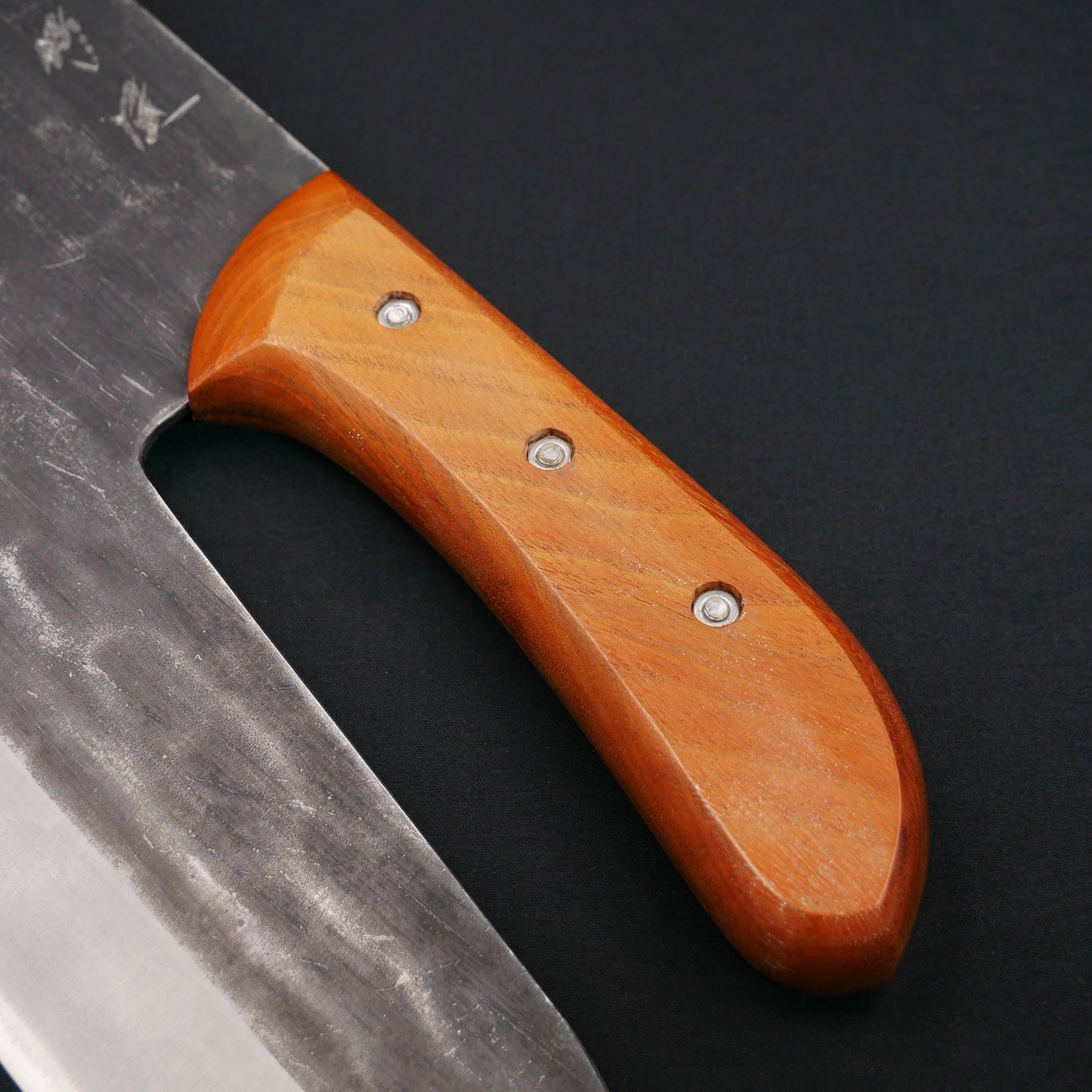 White#2 Carbon Steel Kurouchi Noodle Knife Thin-Blade (For Left-Handed)