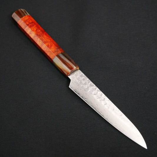 VG10 Multilayer Tsuchime Paring Karin Burl Handle