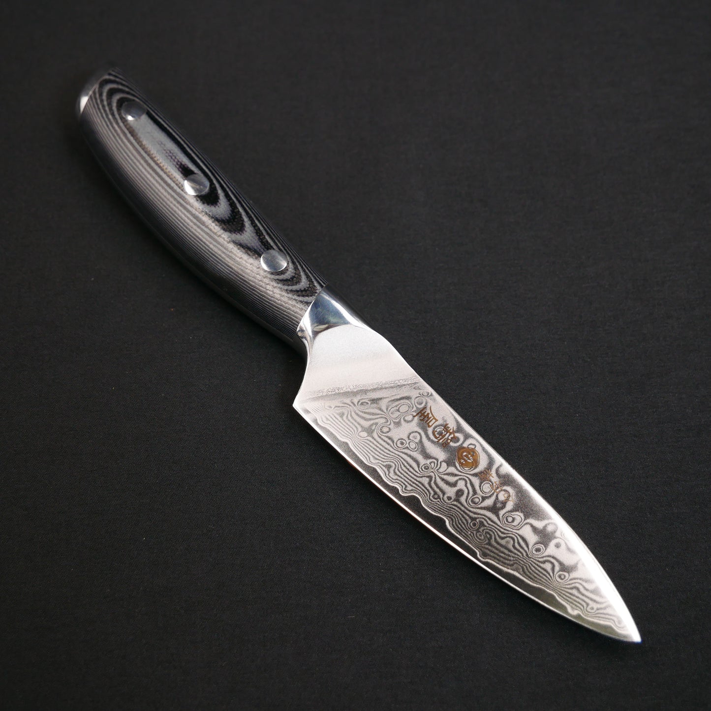 モリブデンバナジウム鋼 67層 ダマスカス パーリング