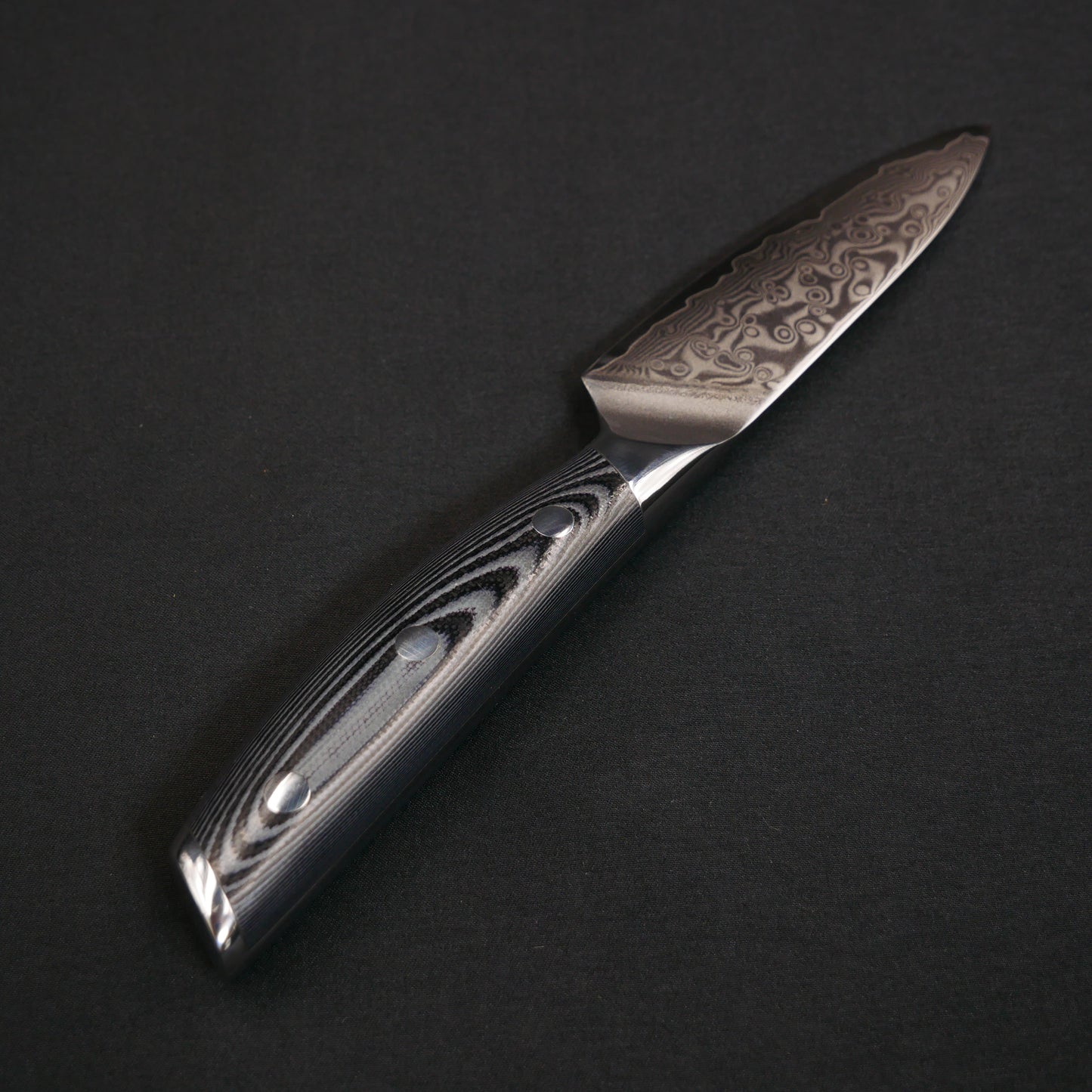 モリブデンバナジウム鋼 67層 ダマスカス パーリング