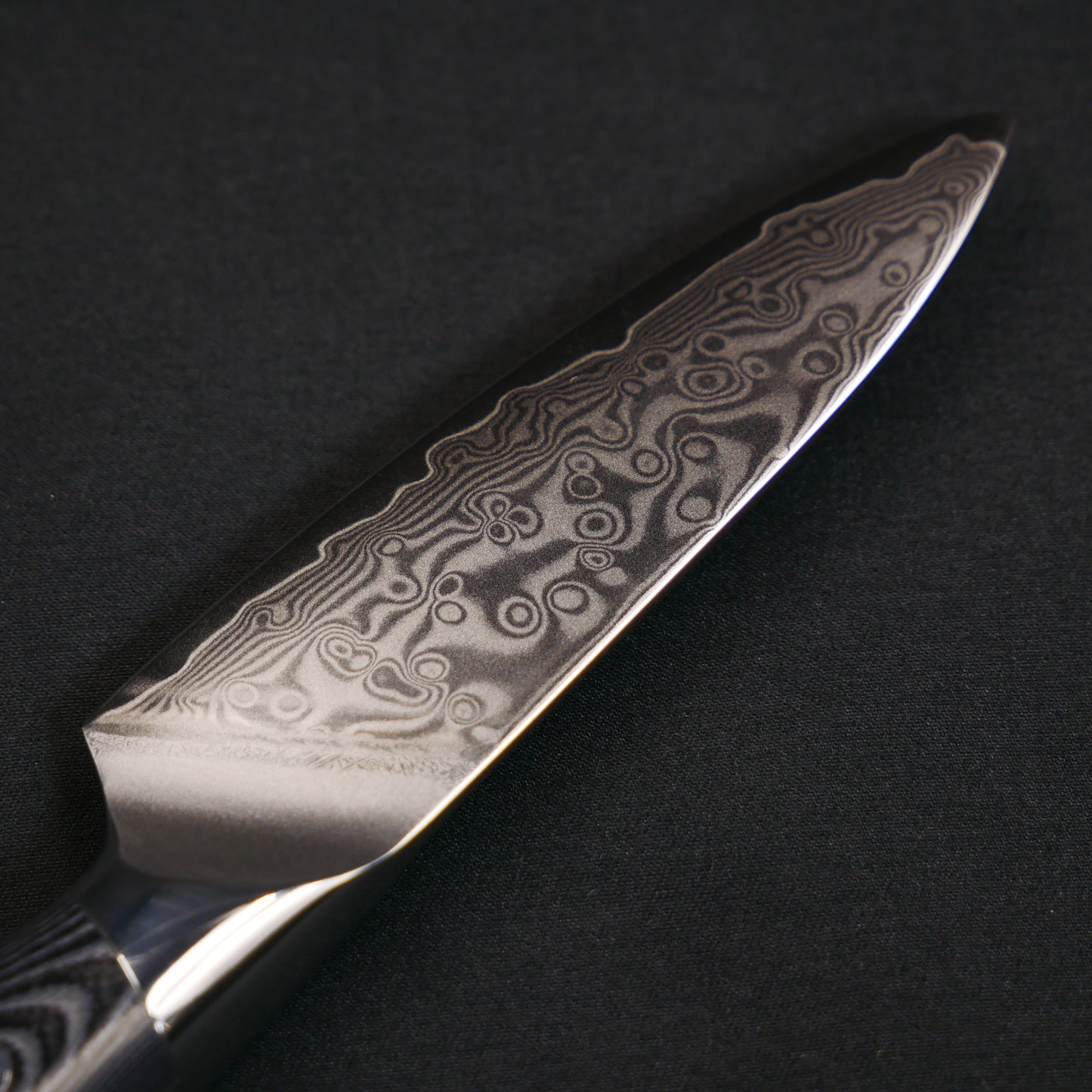 モリブデンバナジウム鋼 67層 ダマスカス パーリング