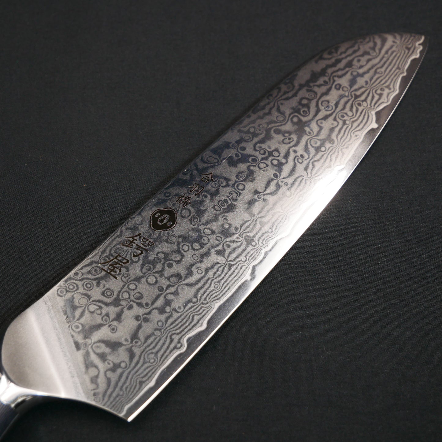 Molybdenum Vanadium Steel 67 Layers Damascus Santoku