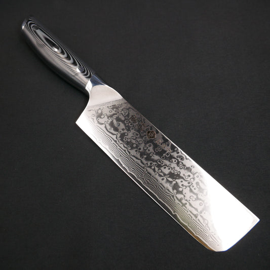 Molybdenum Vanadium Steel 67 Layers Damascus Nakiri