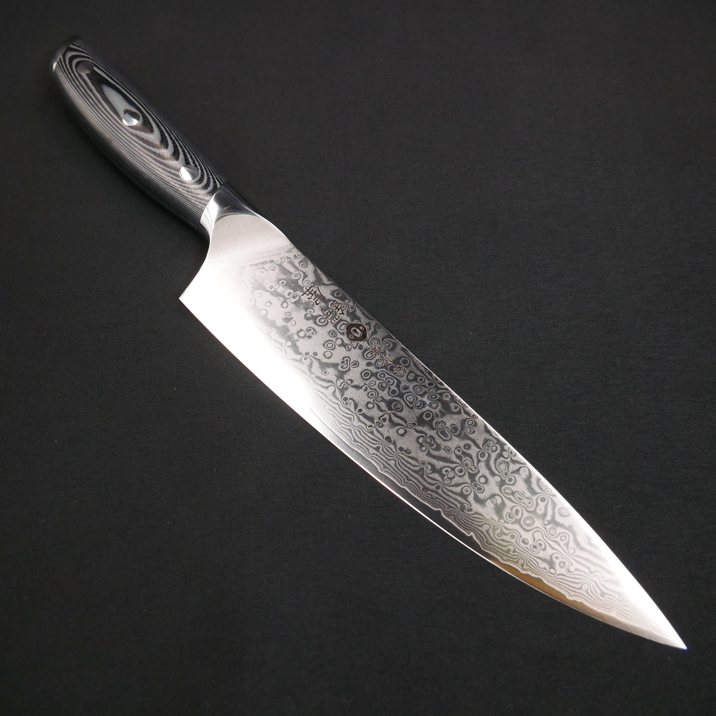 Molybdenum Vanadium Steel 67 Layers Damascus Gyuto