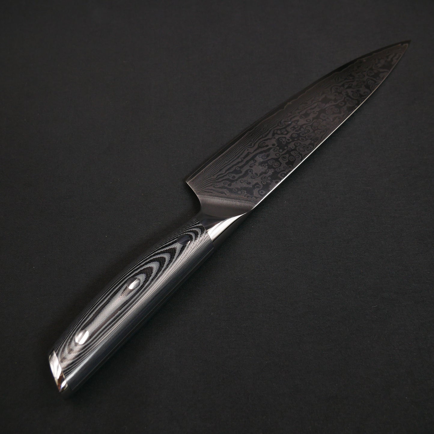 Molybdenum Vanadium Steel 67 Layers Damascus Gyuto