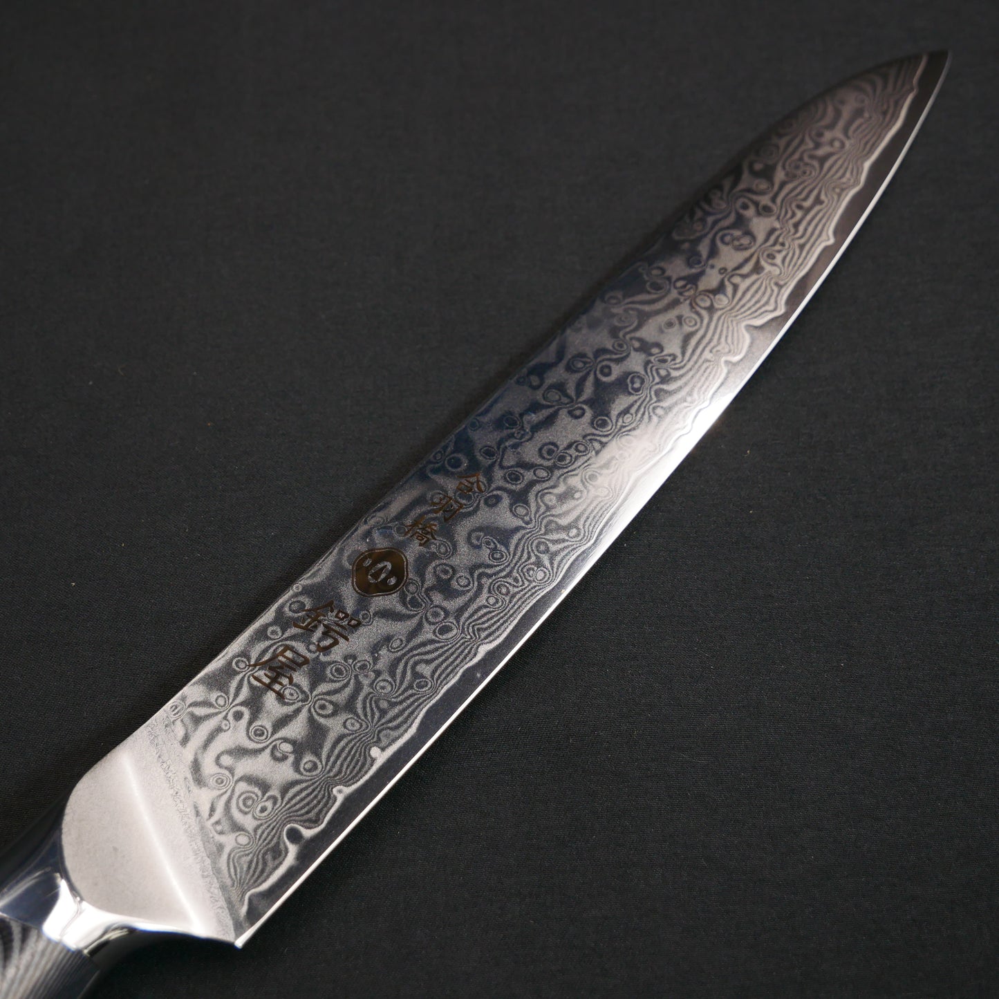 モリブデンバナジウム鋼 67層 ダマスカス 筋引