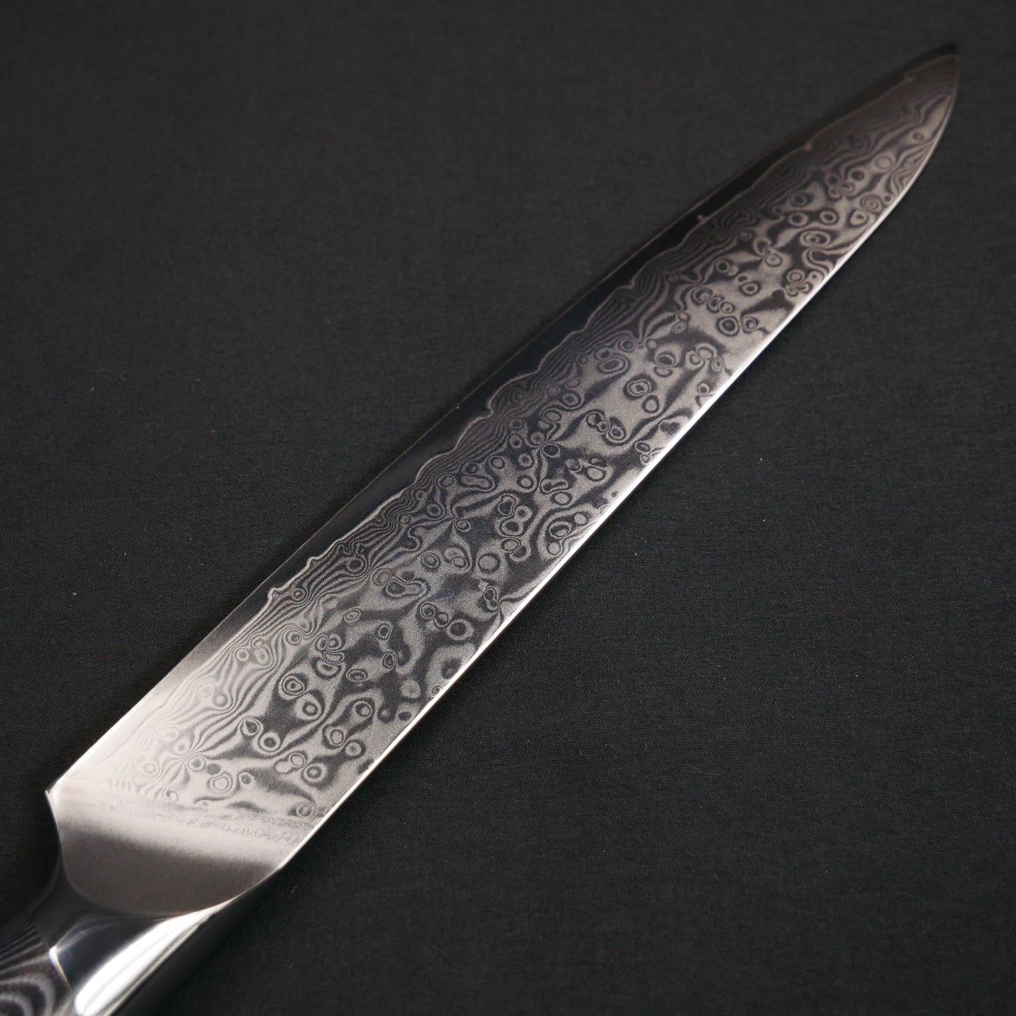 モリブデンバナジウム鋼 67層 ダマスカス 筋引