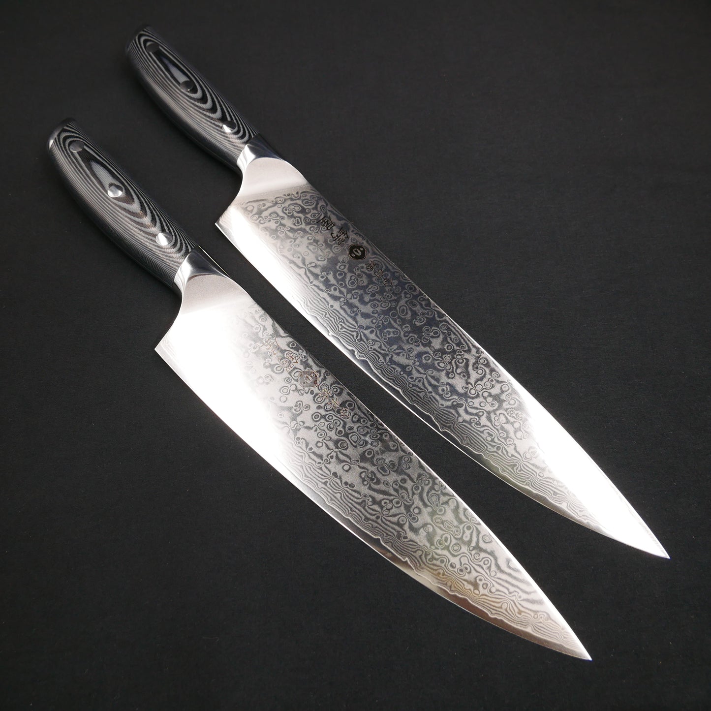 Molybdenum Vanadium Steel 67 Layers Damascus Gyuto