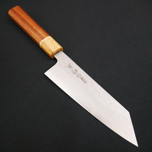 VG10 Tsuchime Kiritsuke Santoku Walnut Octagonal Handle