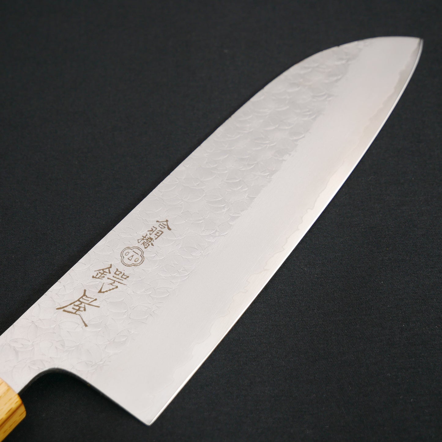 VG10 Tsuchime Santoku Walnut Octagonal Handle