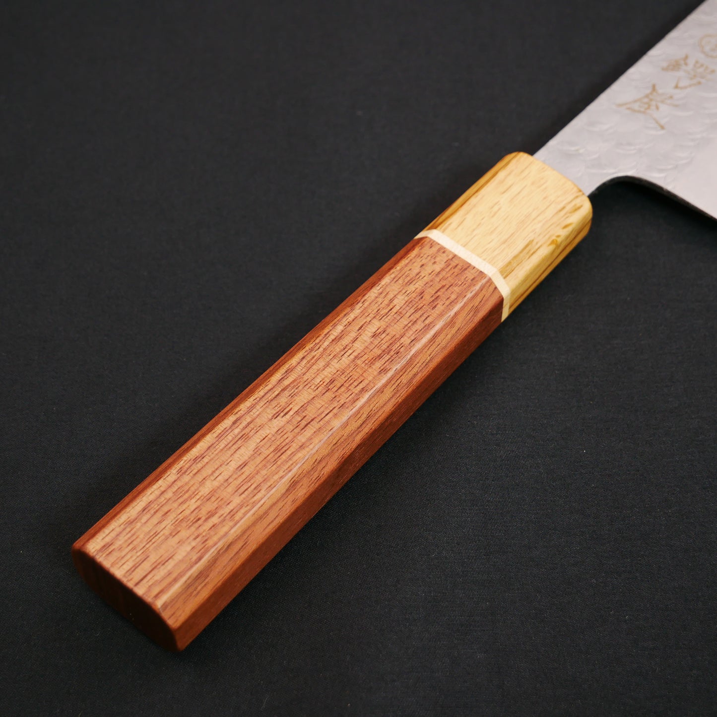 VG10 Tsuchime Gyuto Walnut Octagonal Handle