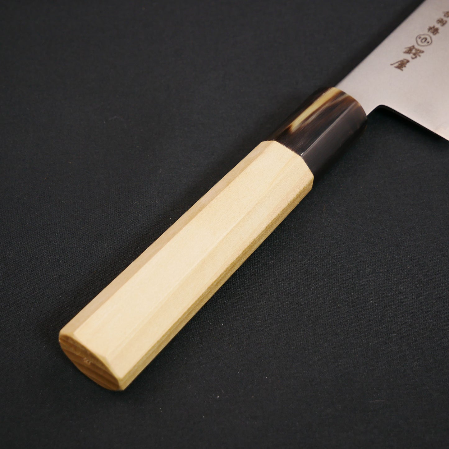 BlueSuper Carbon Steel Gyuto Magnolia Octagonal Handle