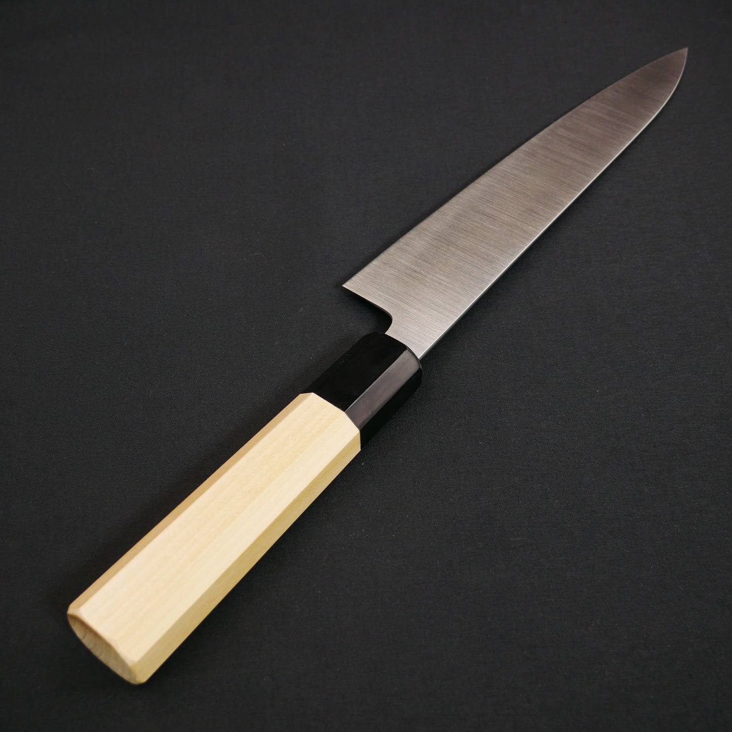 Honyaki INOX Gyuto Magnolia Octagonal Handle