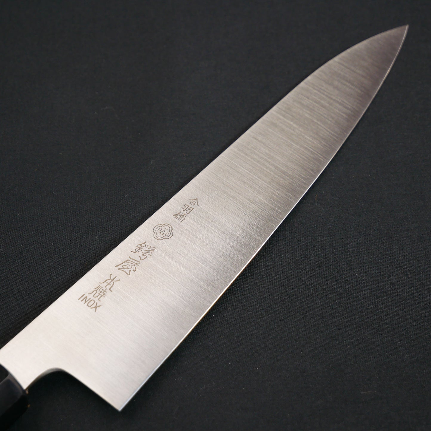 Honyaki INOX Gyuto Magnolia Octagonal Handle