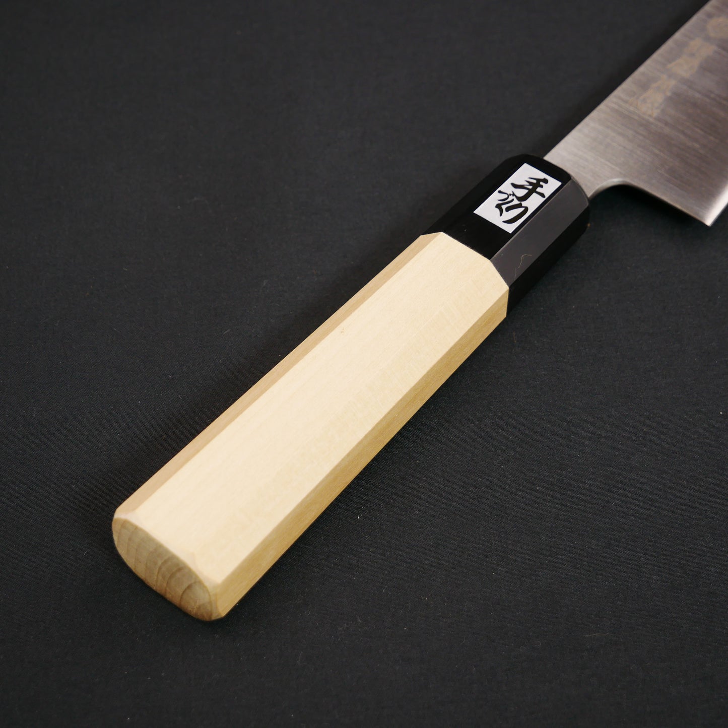 Honyaki INOX Gyuto Magnolia Octagonal Handle