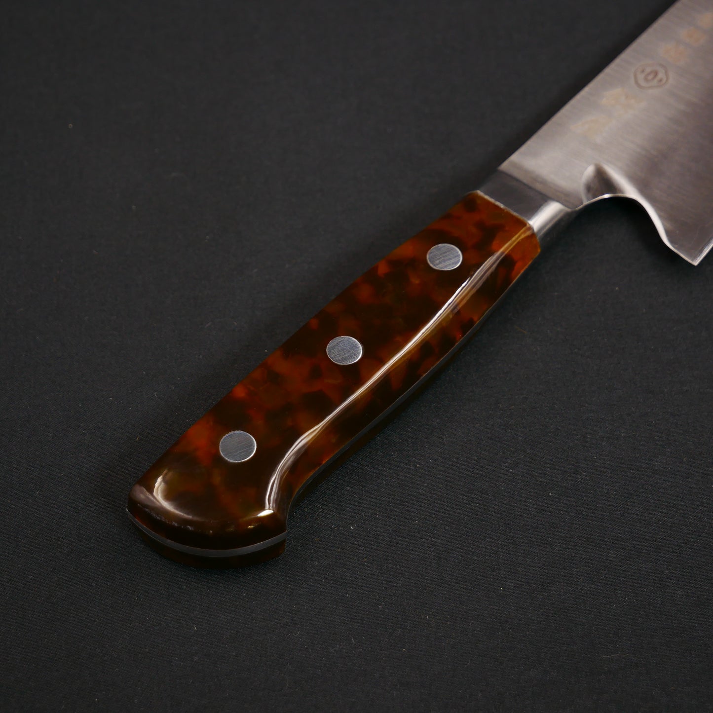 HSS Kiritsuke Santoku Artificial Tortoiseshell Handle