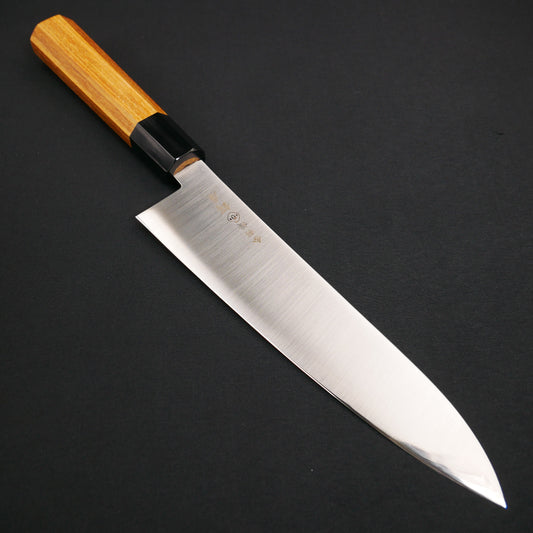 Molybdenum Steel Gyuto Teak Octagonal Handle