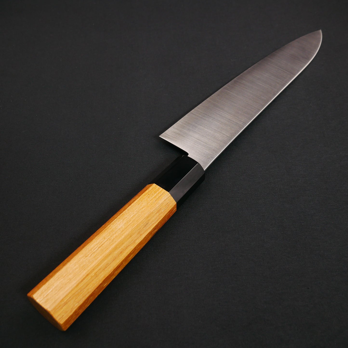 モリブデン鋼 牛刀 チーク八角柄