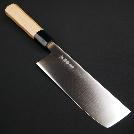 AUS8 Nakiri Magnolia Octagonal Handle