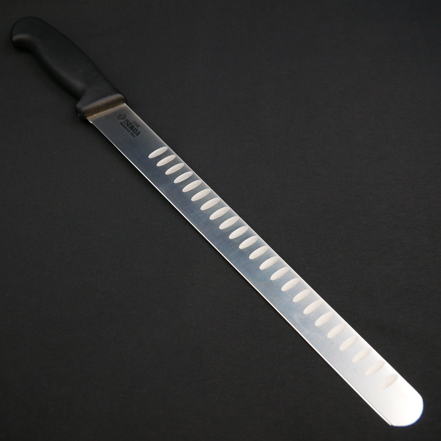 鍔屋 サーモンナイフ PC柄 (逆ディンプル)