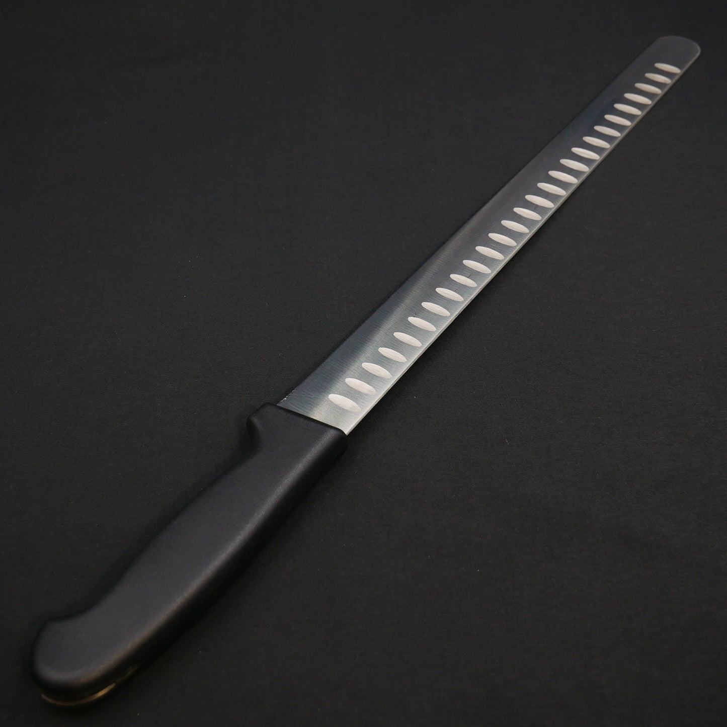 鍔屋 サーモンナイフ PC柄 (逆ディンプル)