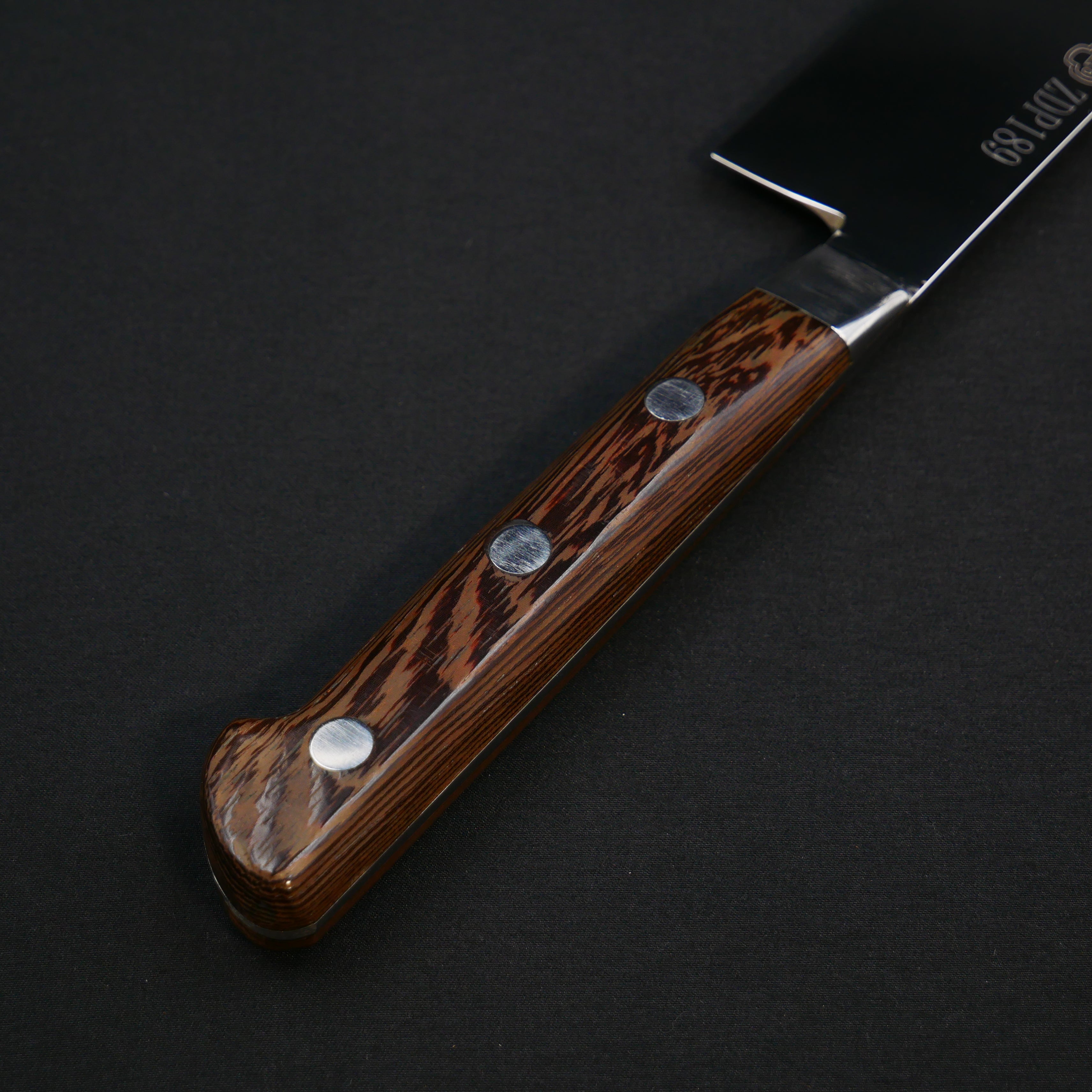 吉田刃物　zdp189 本焼　鏡面　牛刀240mm 吉田刃物 ZDP189 本焼 全鏡面 筋引 (限定品) – つば屋庖丁店