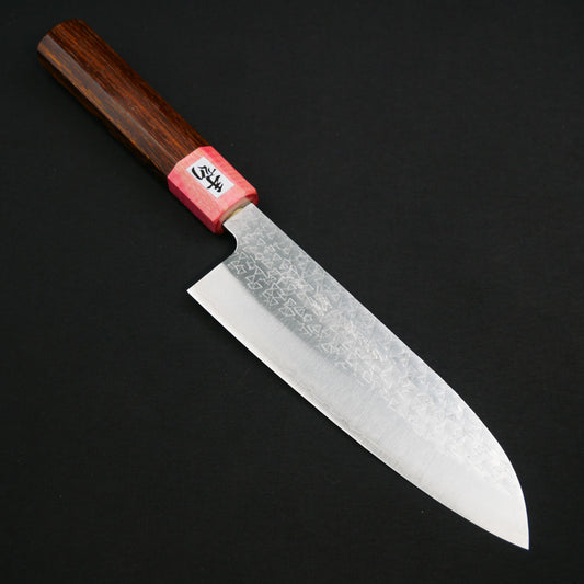 粉末ハイス鋼 鎚目 三徳 タガヤサン八角柄