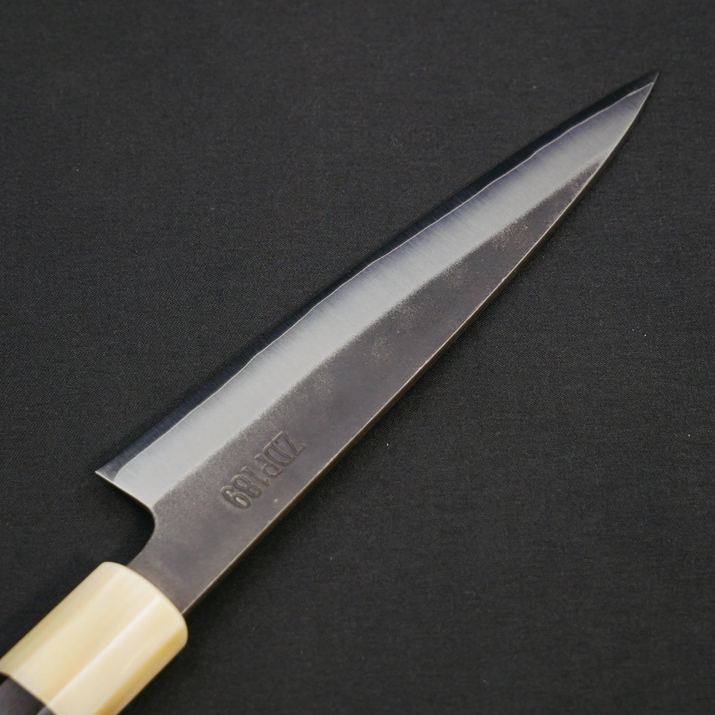 吉田刃物 ZDP189 黒打 ペティ 黒檀八角柄