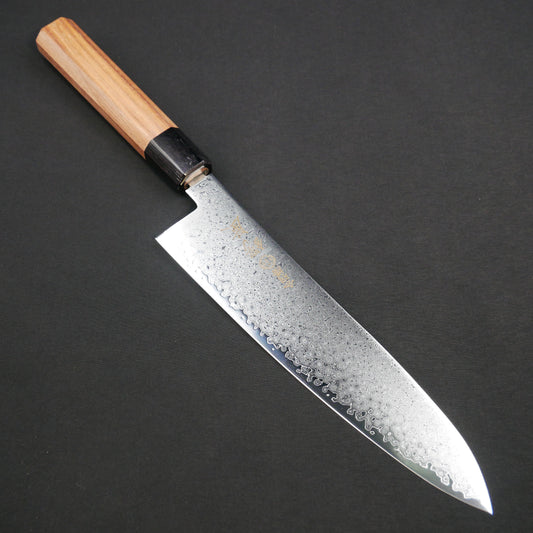VG10 Damascus Gyuto Walnut Octagonal Handle