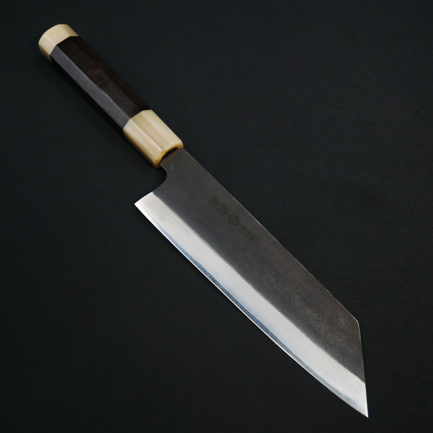 吉田刃物 ZDP189 黒打 切付牛刀 黒檀八角柄