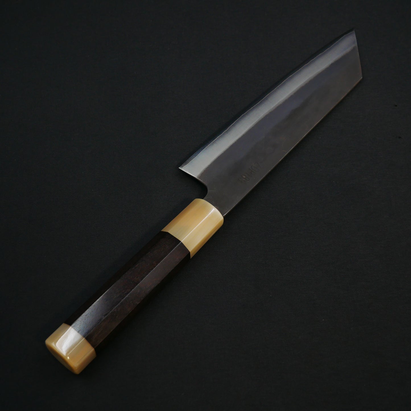 吉田刃物 ZDP189 黒打 切付牛刀 黒檀八角柄