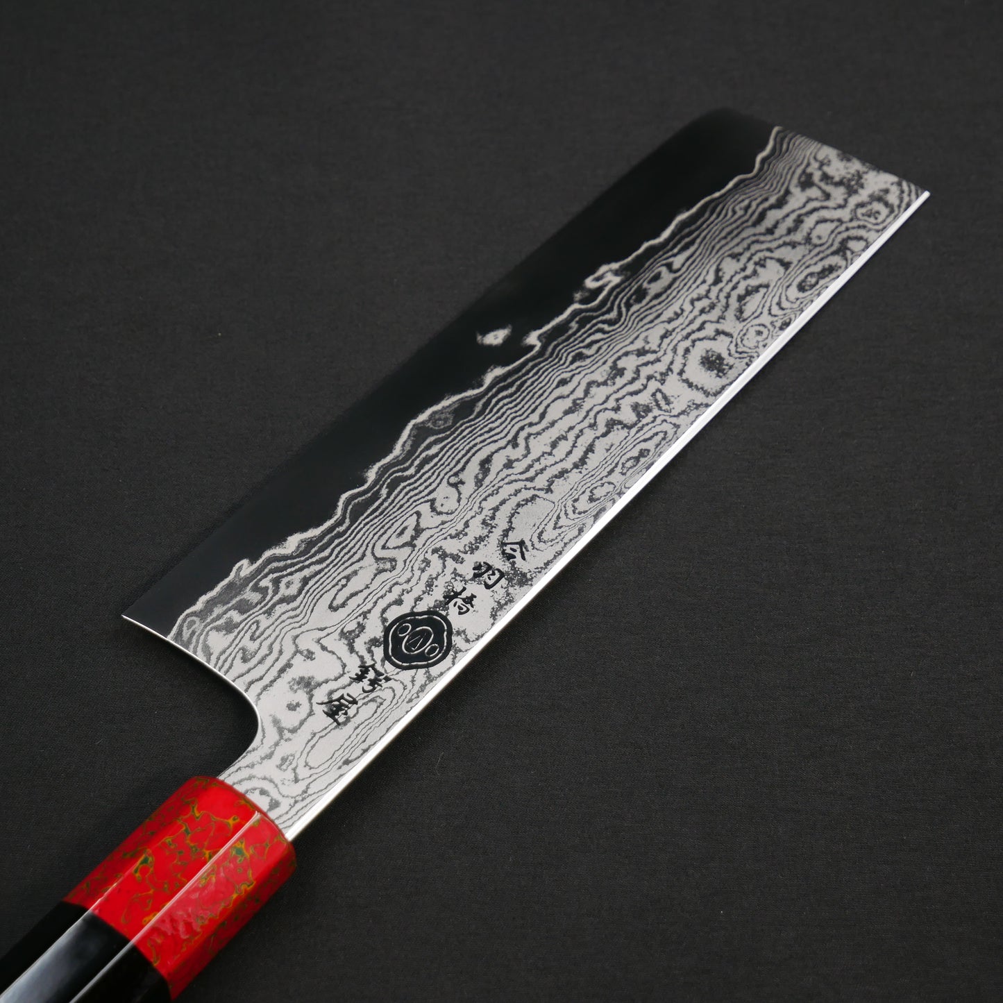 Nishiki-Goi VG10 Nakiri Urushi Octagonal Handle