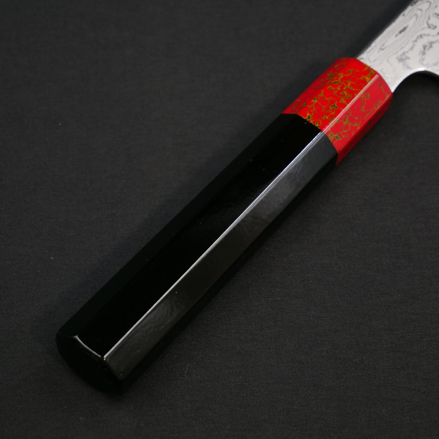 Nishiki-Goi VG10 Nakiri Urushi Octagonal Handle